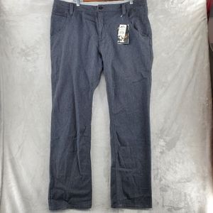KAVU mens Steens Pants Size 40x32 Gray‎ New With Tags!